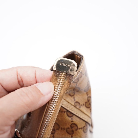 Gucci crystal canvas and authentic Abbey tote - Picture 12 of 16